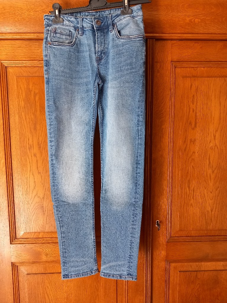 GARCIA - Jeans met 5 zakken - maat 164 cm, Kleding | Heren, Verzenden, Zo goed als nieuw, Blauw, Garcia + Jack &Jones