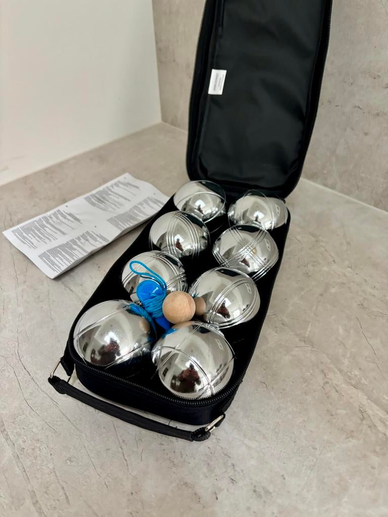 Nieuwe Petanque set - Jeu de boules - Jeu-de-boules ballen 8, Ophalen of Verzenden, Nieuw