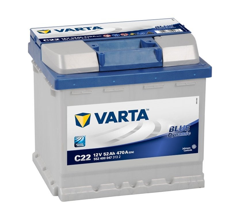 Batterie Varta 12V 52 AMP, Autos : Pièces & Accessoires, Enlèvement, Utilisé