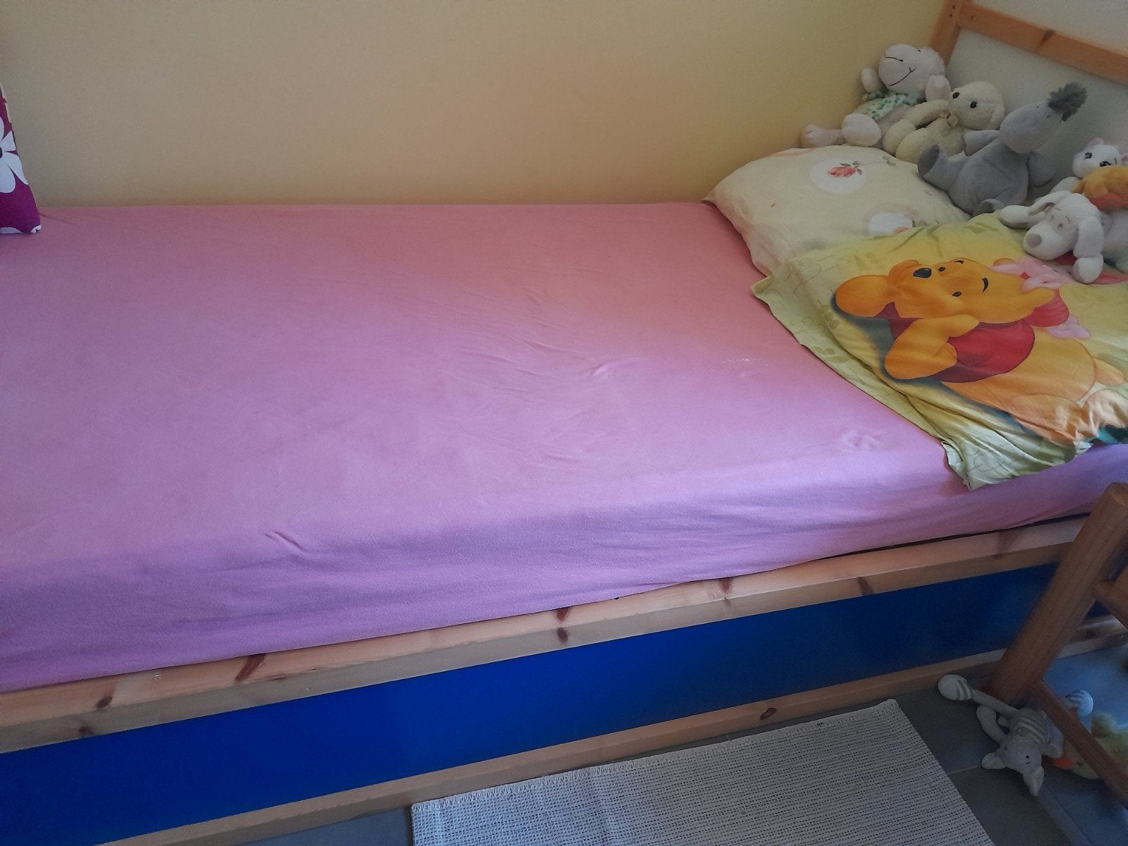 bed, Kinderen en Baby's, Kinderkamer | Bedden, Ophalen, Lattenbodem