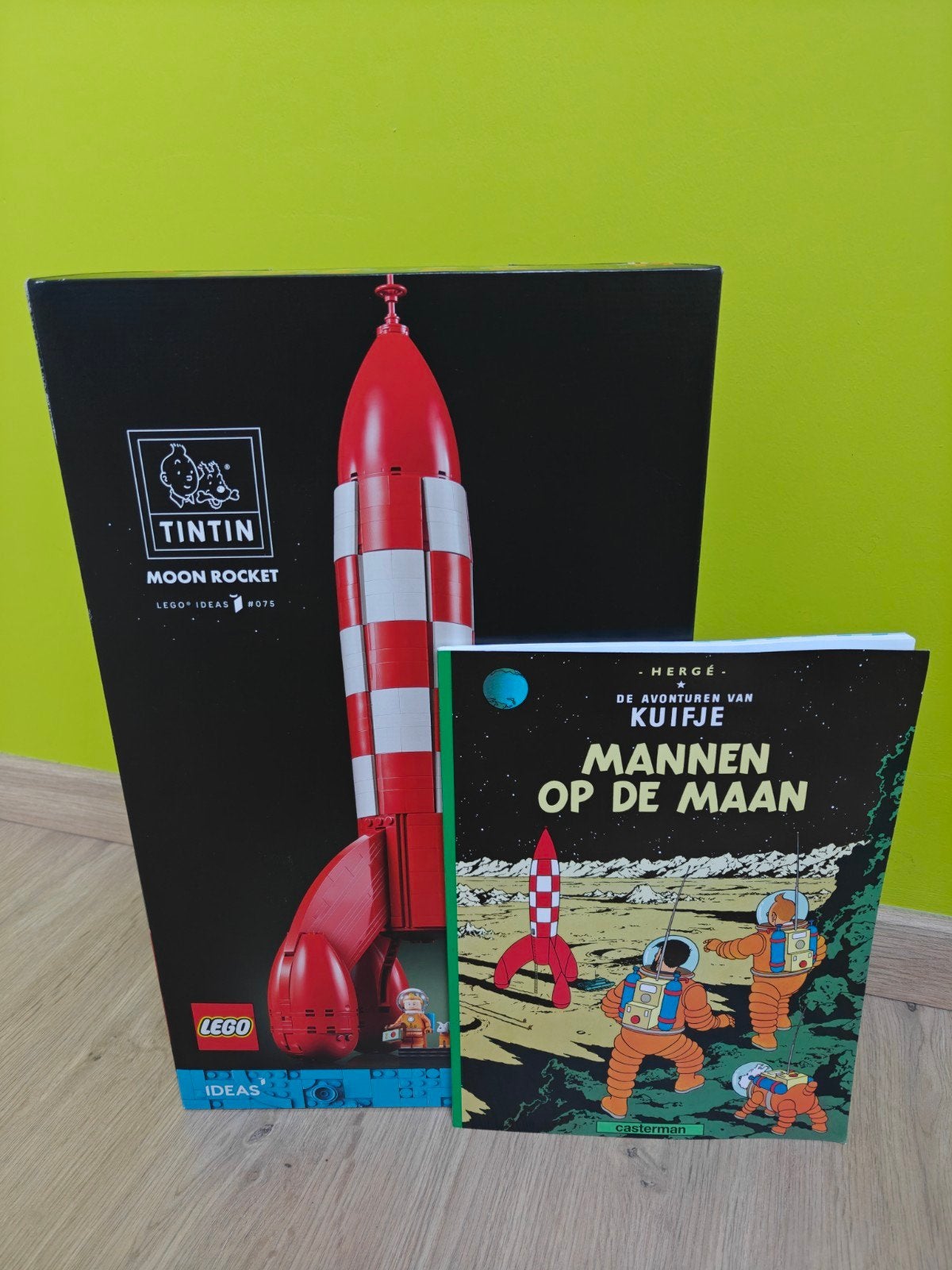 Tintin Kuifje Lego Raket, Neuf, Enlèvement ou Envoi, Lego, Ensemble complet