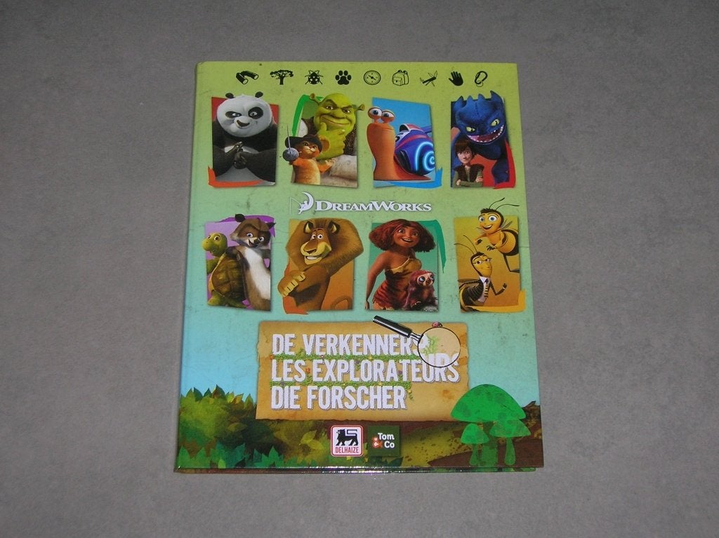 Dreamworks “ De verkenners ” ( Delhaize ), Verzamelen, Overige supermarkten, Ophalen