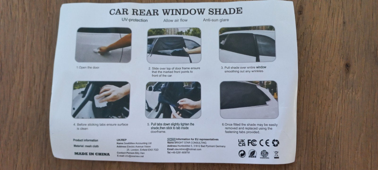 Pare-soleil de vitres arrières, Autos : Pièces & Accessoires