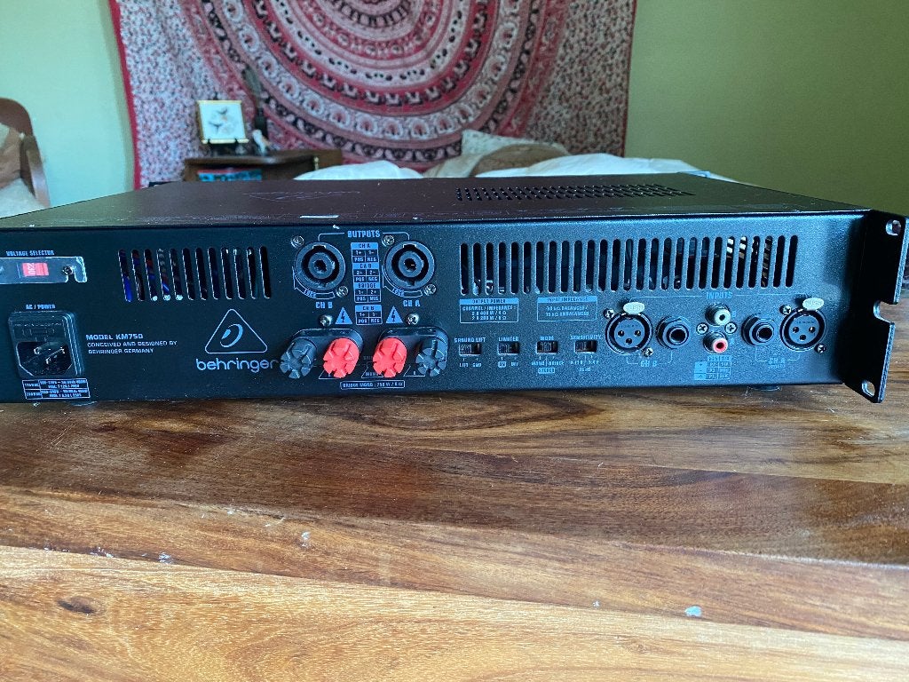 Behringer versterker, Ophalen, Nieuw, 500 tot 1000 watt, Monitor(versterker)