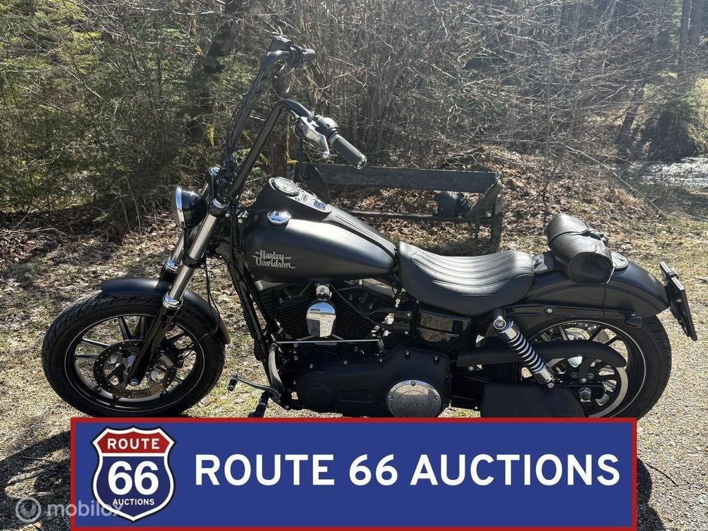 Harley-Davidson Dyna Street Bob FXDBC | 2016 | Route 66 Auct, Motoren, Motoren | Harley-Davidson, Bedrijf, Overig