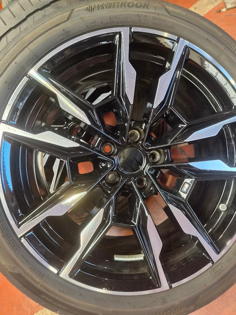 Bmw 19 inch originele m velgen i4m50 inclusief banden+sensor, Auto-onderdelen, 255 mm, Banden en Velgen, Nieuw, Personenwagen