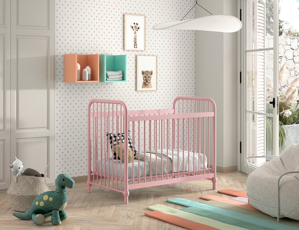 BRONXX METALEN BABYBEDDEN IN MAT. NIEUW!, Kinderen en Baby's, Ophalen, Nieuw, Ledikant