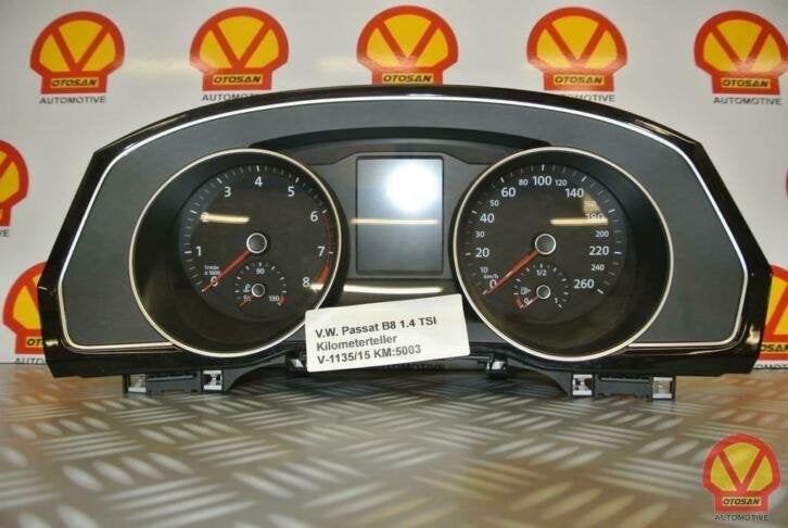 vw passat b8 1.4 tsi kilometerteller tachoklok 3g0920740, Gebruikt, Volkswagen, Volkswagen AG, Vw@volkswagen.de
