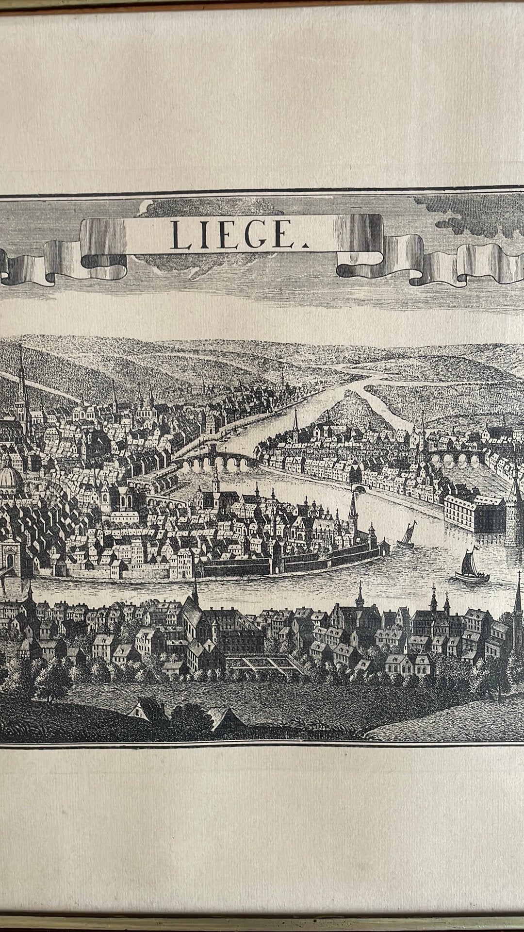 Lithographie de Liege, Enlèvement, Lithographie