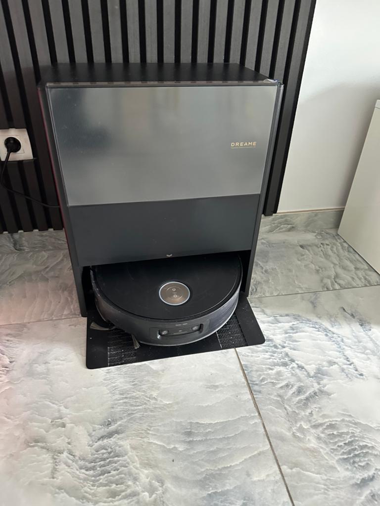 Dreame Aqua 10 Ultra Roller Complete Black robotstofzuiger, Elektronische apparatuur, Ophalen of Verzenden, Zo goed als nieuw