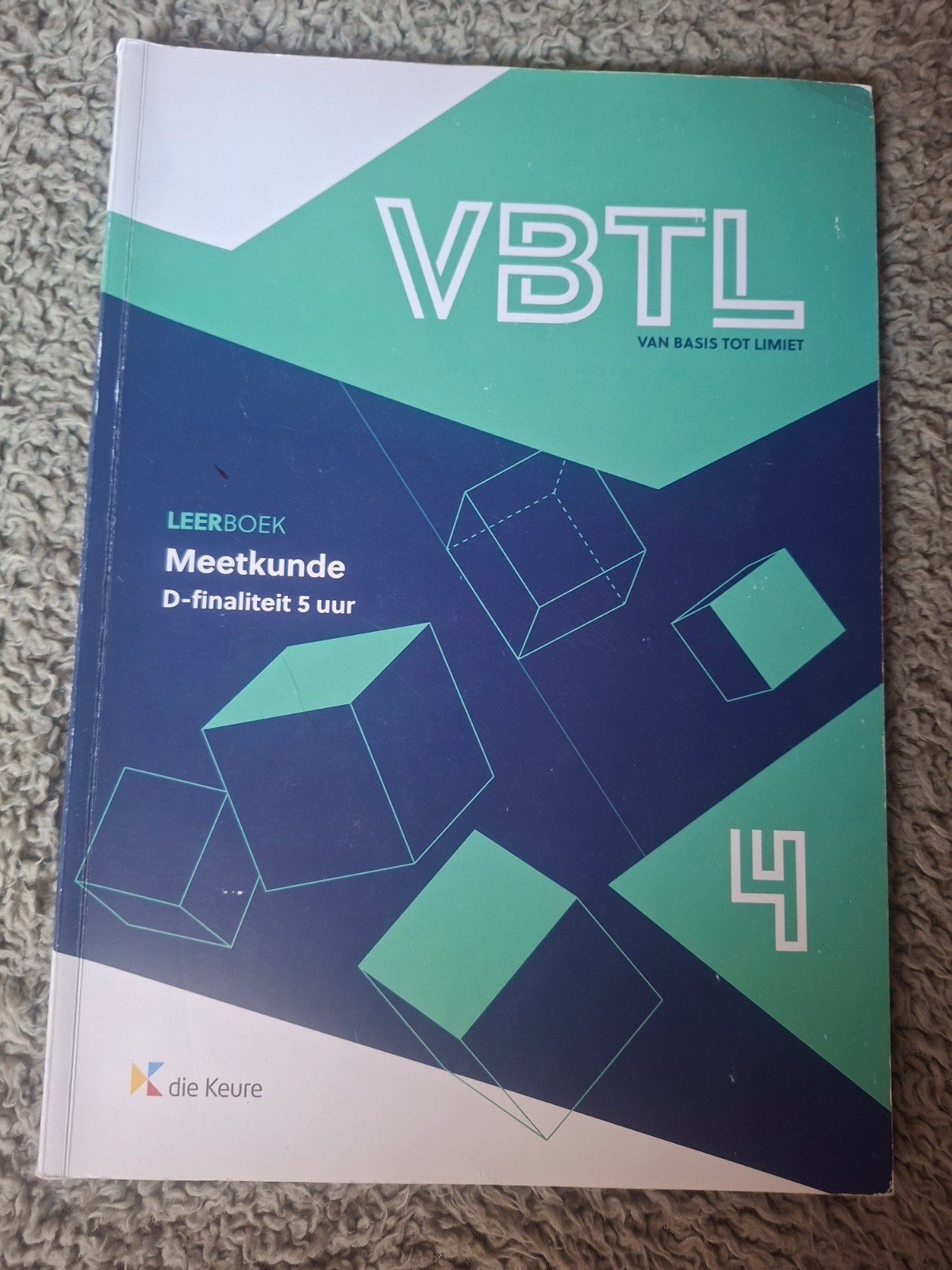 VBTL 4 leerboek meetkunde D-fin. 5 uur, Ophalen of Verzenden
