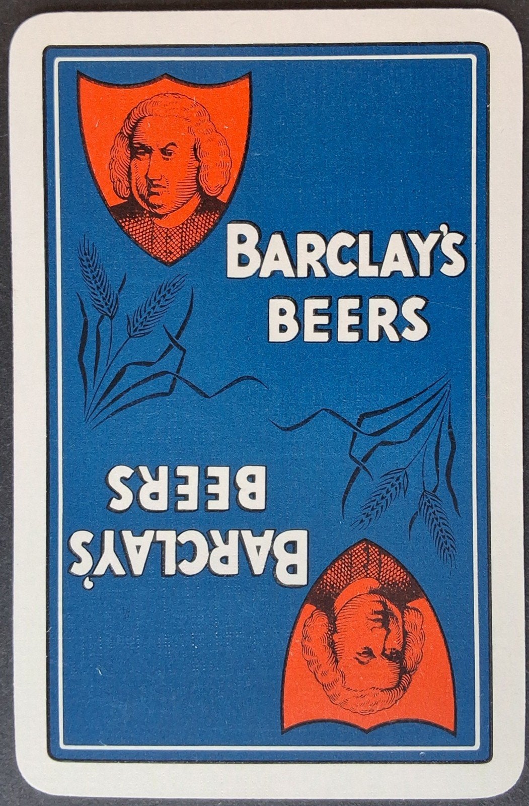 1 Speelkaart  Barclay's, Verzamelen, Ophalen of Verzenden