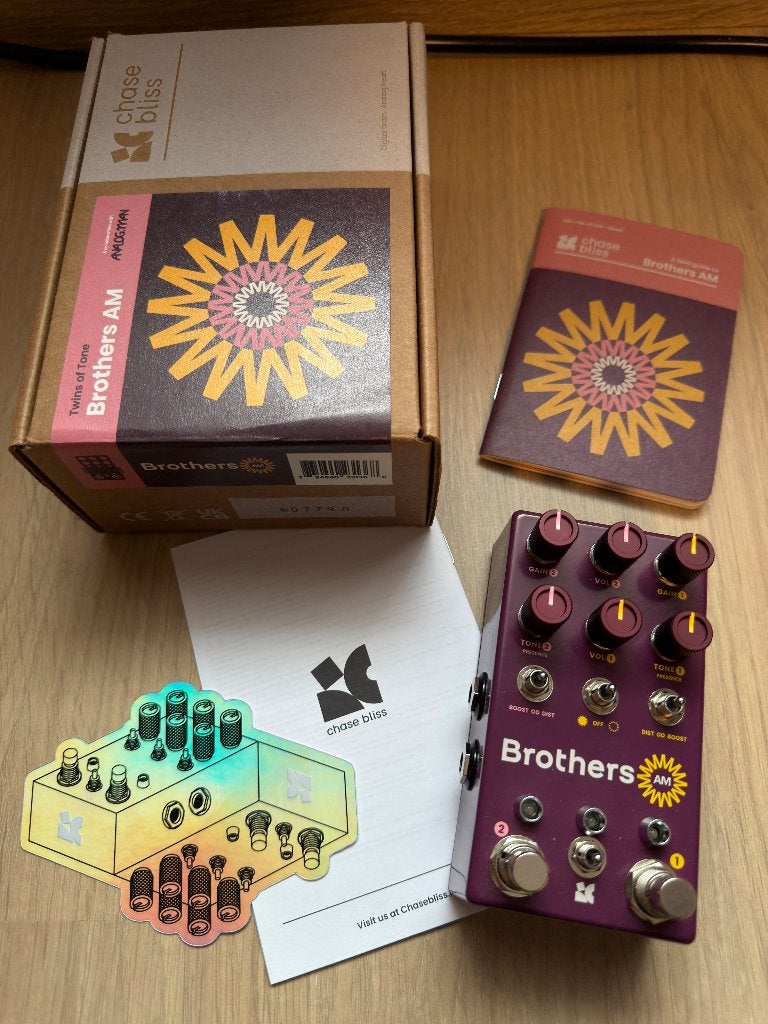 Chase Bliss Brothers AM, Muziek en Instrumenten, Effecten, Ophalen, Zo goed als nieuw, Distortion, Overdrive of Fuzz