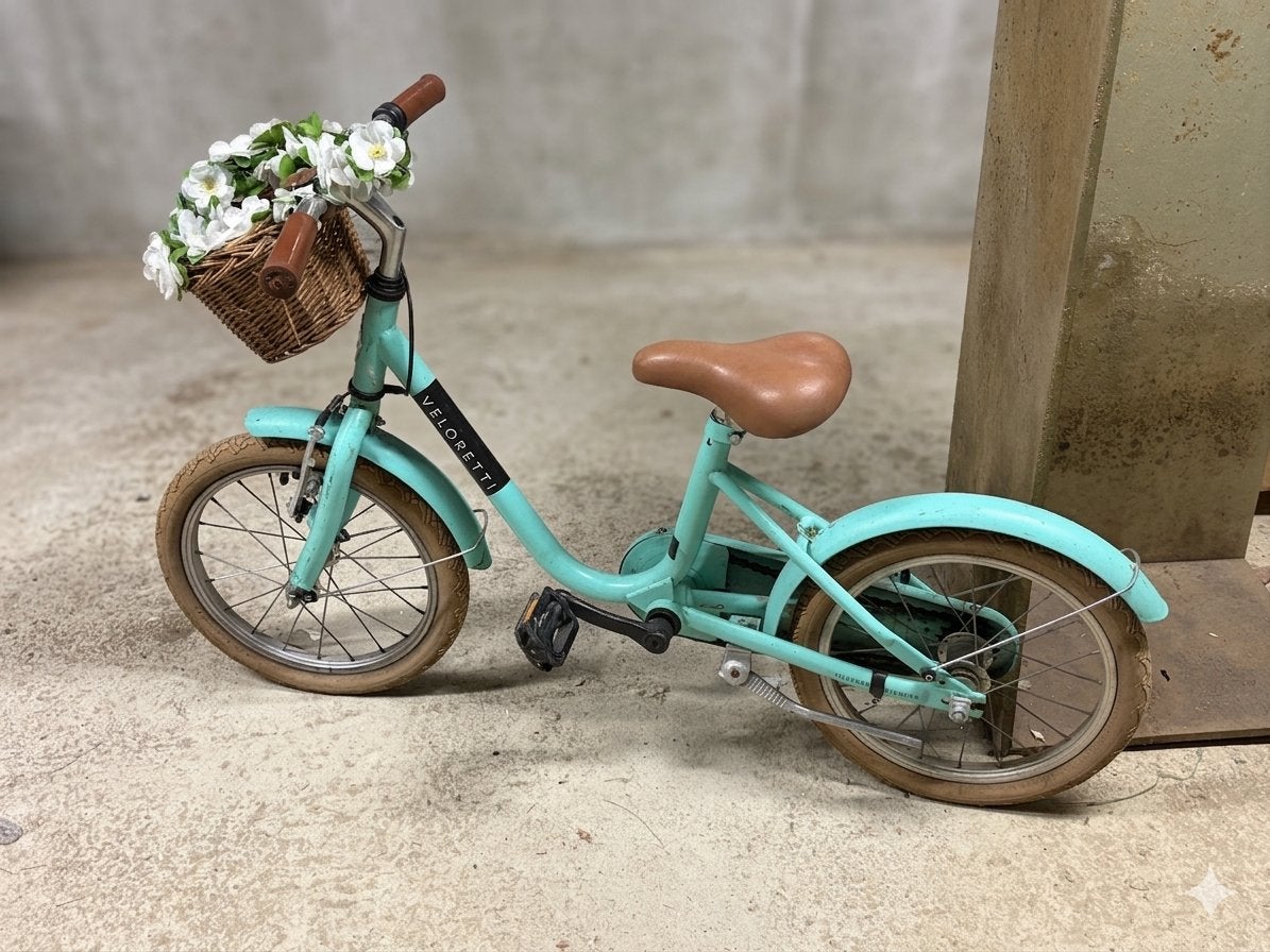 Veloretti 16 inch kinderfiets, Fietsen en Brommers, Fietsen | Kinderfietsjes, Zo goed als nieuw, Terugtraprem, Ophalen