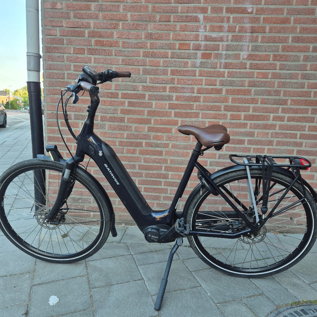 Batavus met Bosch middenmotor, Fietsen en Brommers, Elektrische fietsen, Ophalen, Batavus, Zo goed als nieuw, 51 tot 55 cm