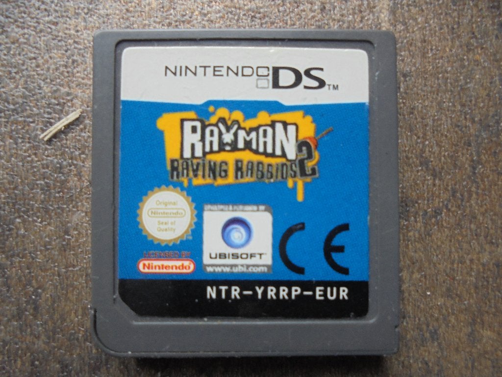 Rayman Raving Rabbids 2 voor DS (zie foto's), Avontuur en Actie, Gebruikt, 1 speler, Ophalen of Verzenden