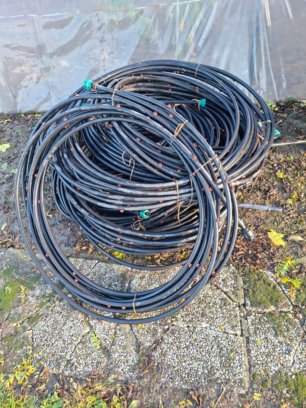 druppelbevloeiing, Ophalen, Gebruikt