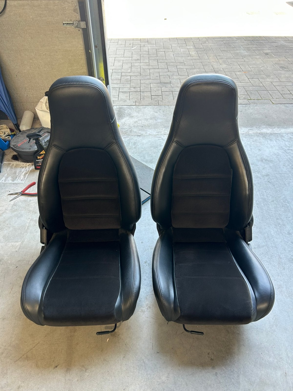 Leder/alcantara zetels Mazda MX5 NA, Ophalen, Mazda