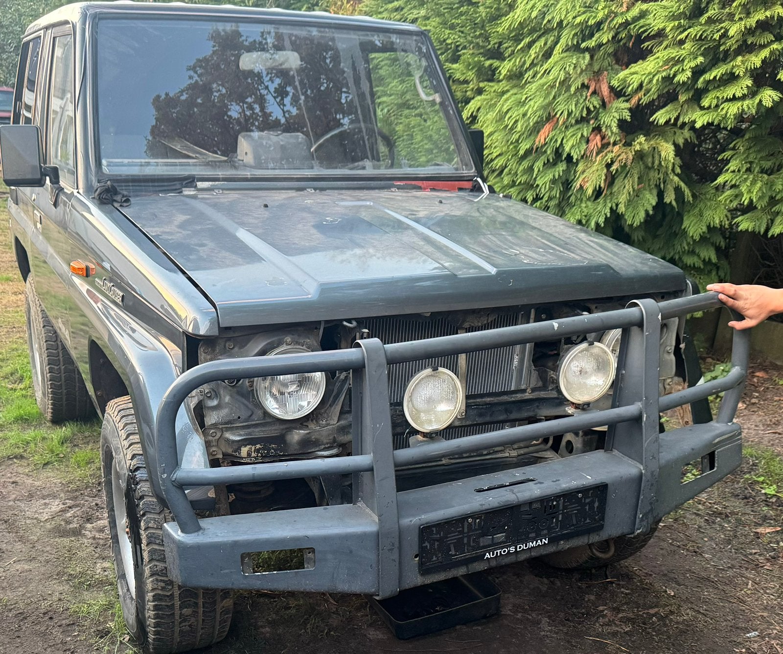 Landcruiser 70 bumper, Enlèvement, Toyota, Pare-chocs