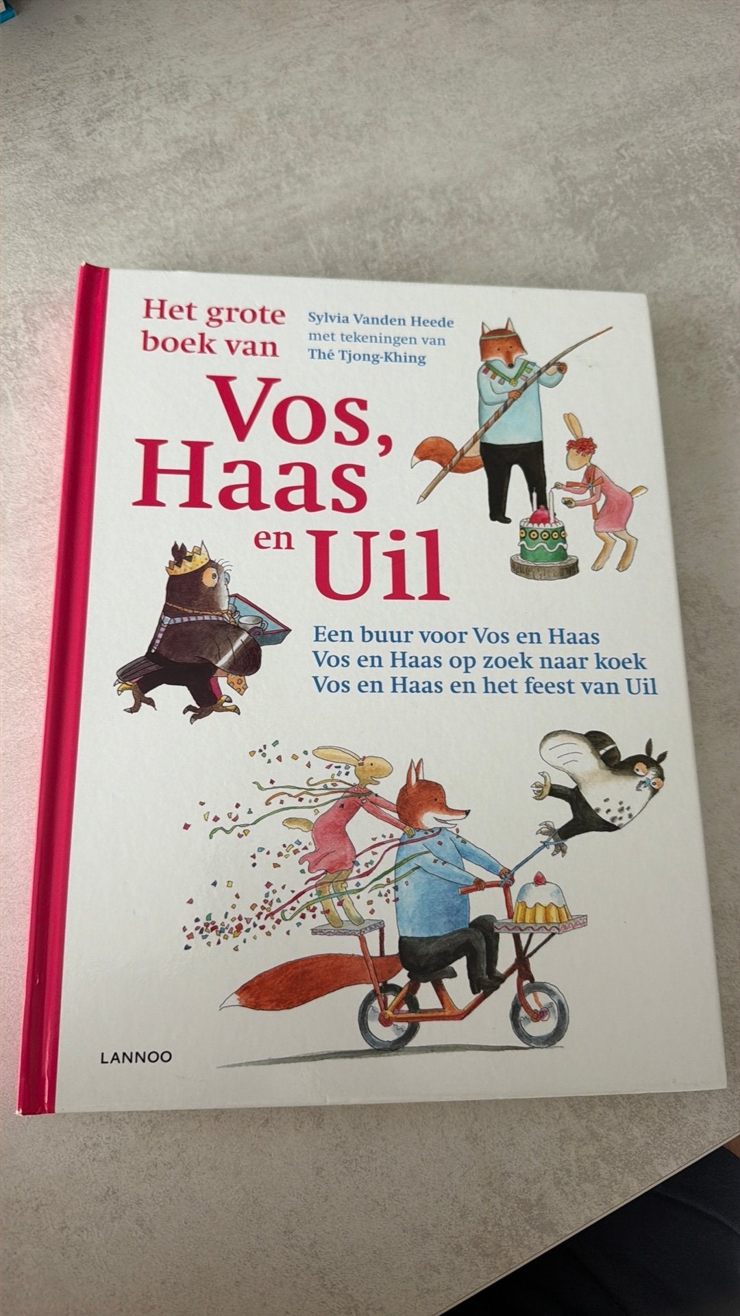 S. Vanden Heede - Het grote boek van vos, haas en uil, Ophalen, S. Vanden Heede; Sylvia Vanden Heede