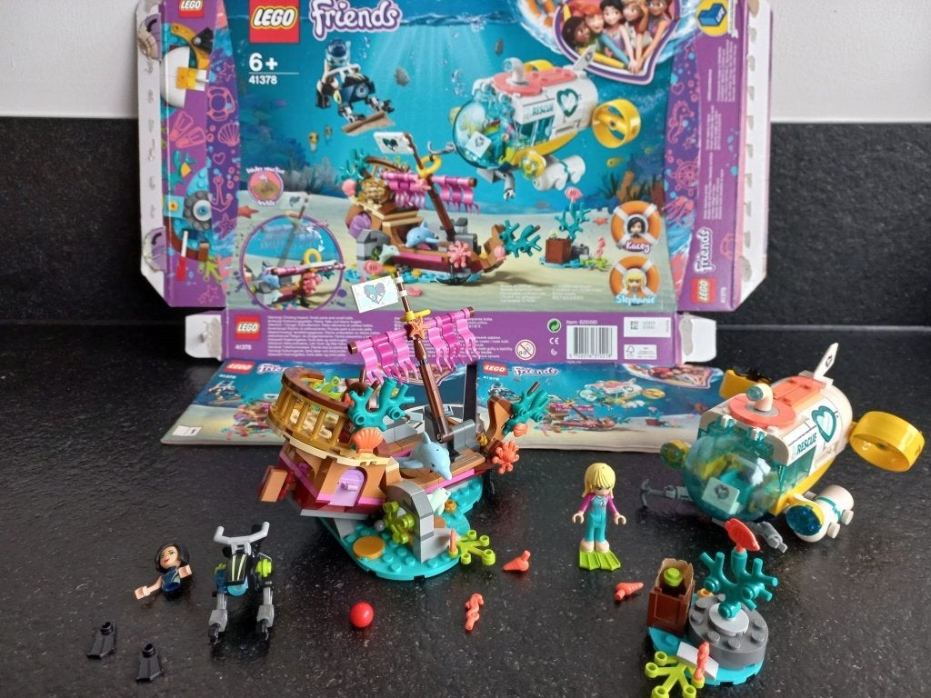 LEGO Friends 41378 – La mission de sauvetage des dauphins, Lego, Inclusief instructies, Friends, Ophalen of Verzenden