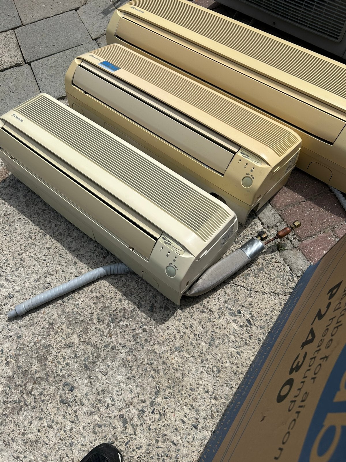 Airos met buiten unit te koop, Ophalen, Gebruikt, Ventilator