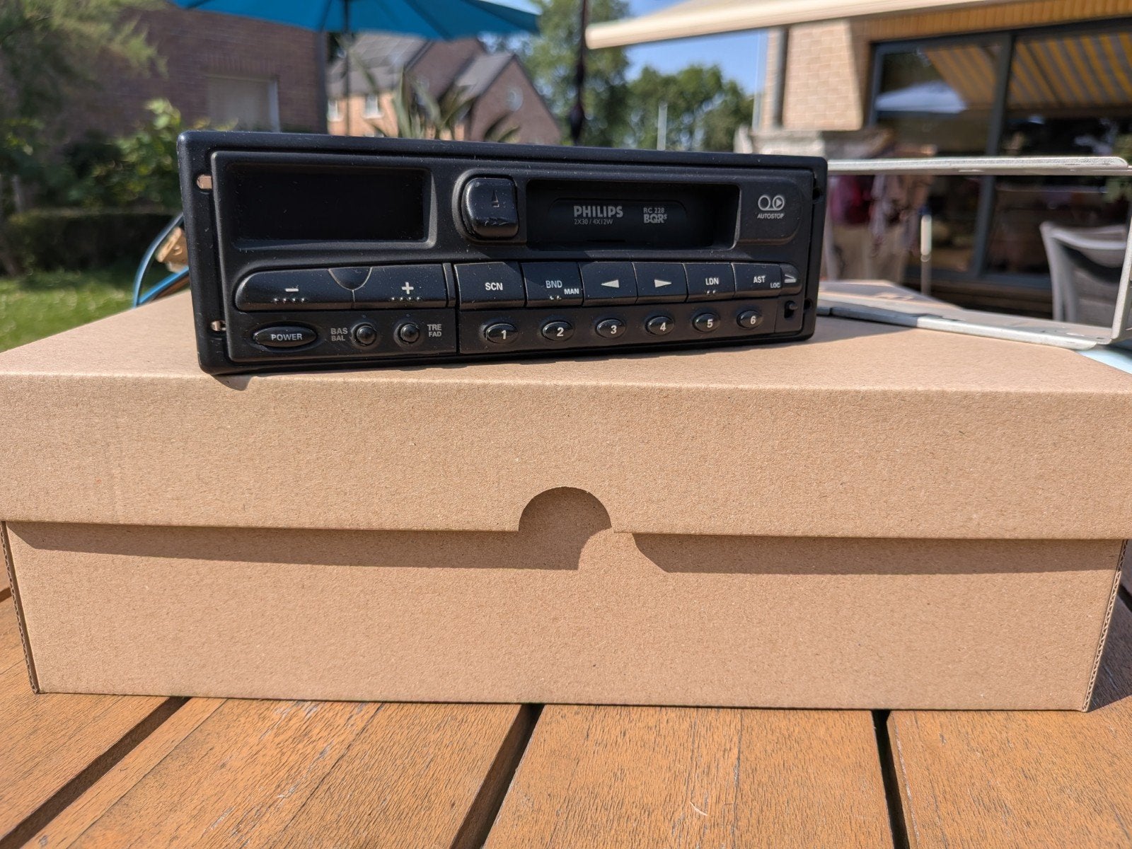 Autoradio cassette Philips rc228 année 89/90, Enlèvement ou Envoi