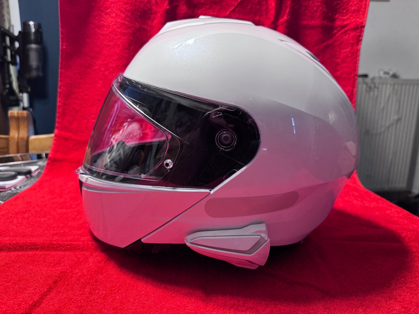 Casque hjc avec intercom, Enlèvement, Comme neuf, Medium