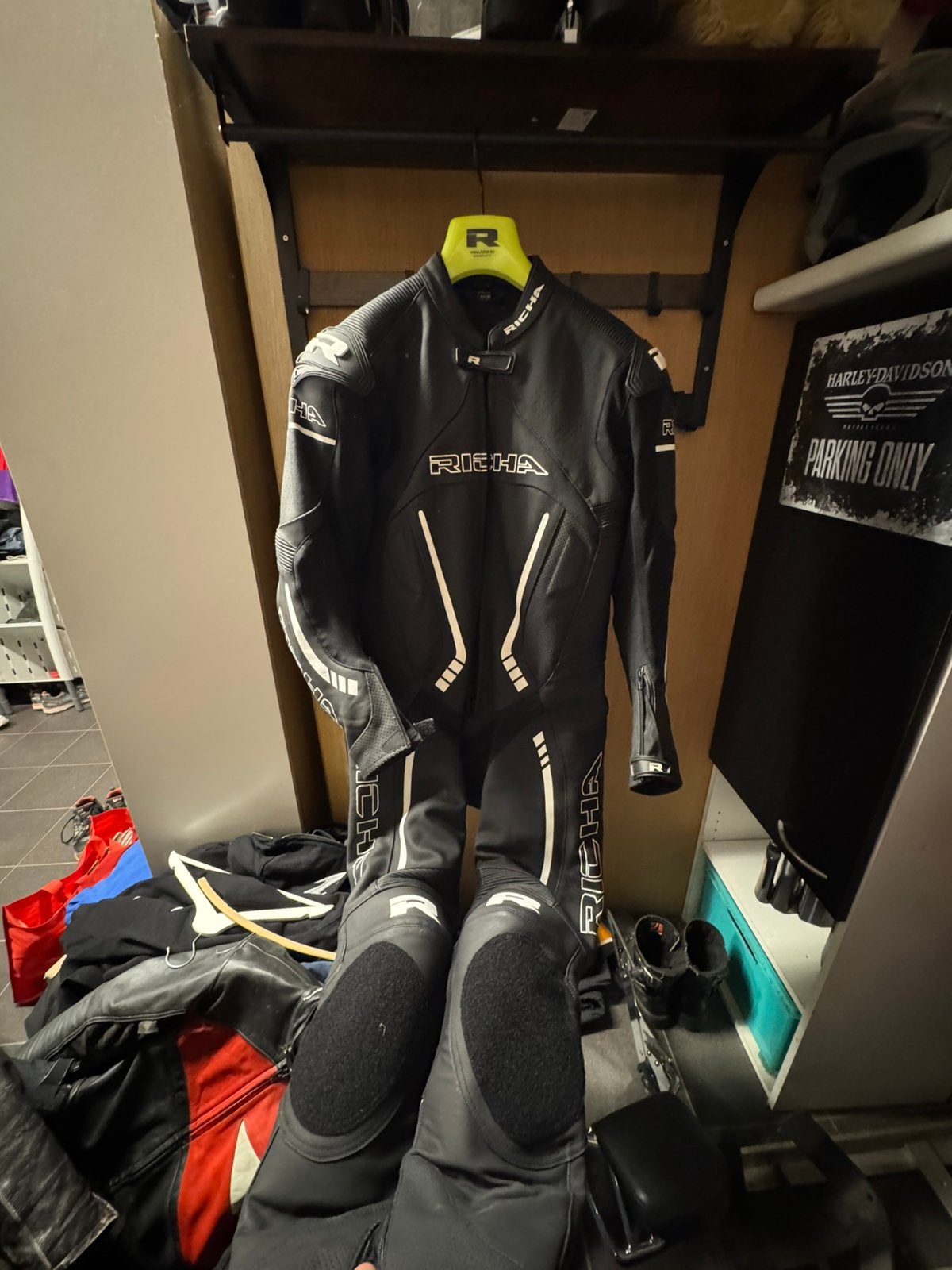 Richa Barracuda 1.1 leren motorpak – maat 50 – 1x gedragen, Motoren, Ophalen, Nieuw zonder kaartje, Heren, Combipak