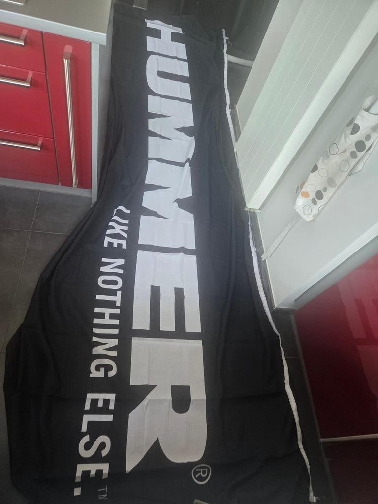 Drapeau Hummer 380x150 cm, Enlèvement ou Envoi