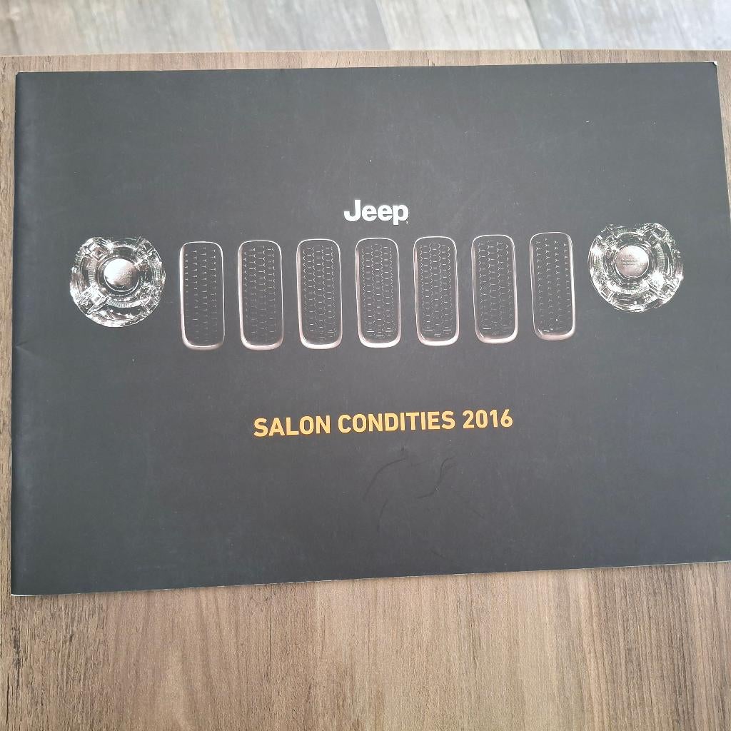 JEEP  gamma 2016, Ophalen of Verzenden, Nieuw, Overige merken