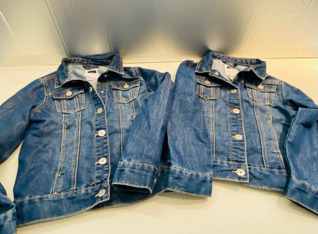Vestes en jeans, Enlèvement ou Envoi, Comme neuf