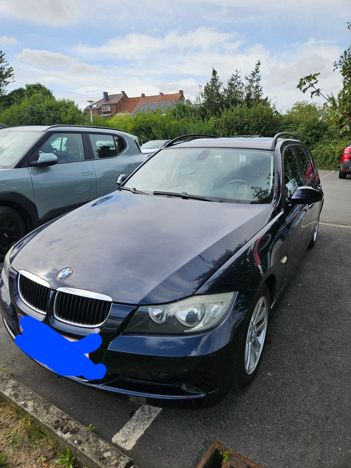 bmw serie 3 320d 163ch, Cuir, Boîte manuelle, Noir, Particulier
