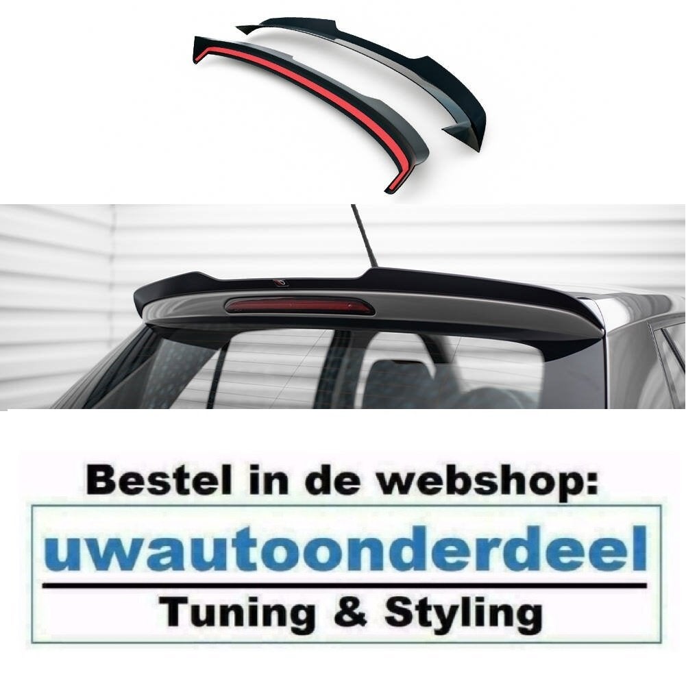 Maxton Design Skoda Fabia MK3 Achterklep Spoiler Extention, Verzenden