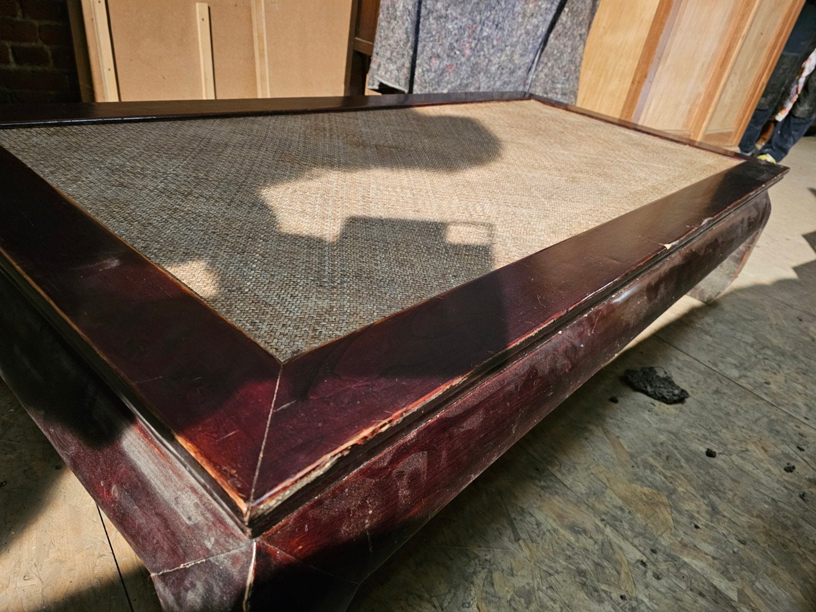 table basse de prière ( origine Empire du milieu ), 100 à 150 cm, Comme neuf, 50 à 100 cm, Rectangulaire