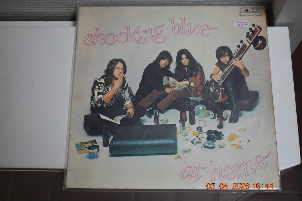 LP : Shocking Blue - At Home (Pop/Rock 1969), CD & DVD, Vinyles | Rock, Housse de protection extérieure, Enlèvement ou Envoi, Utilisé