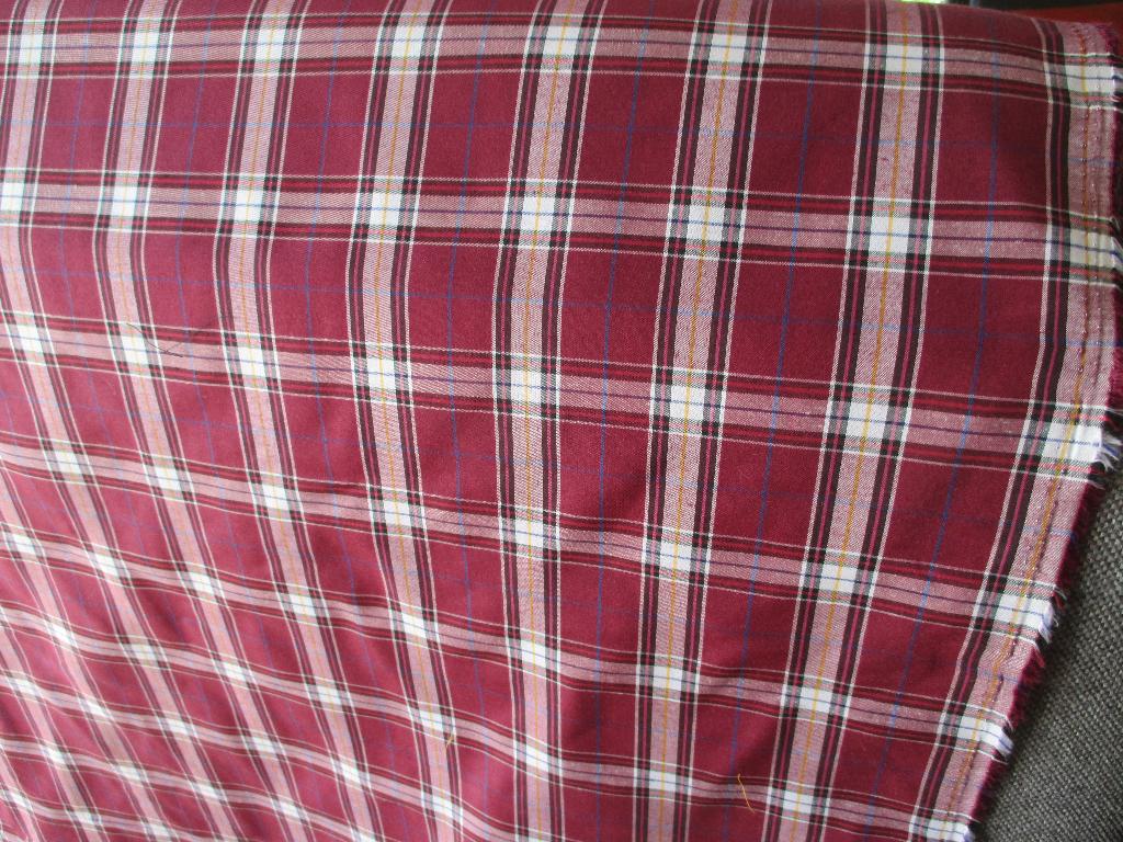 lap stof geruit, Hobby & Loisirs créatifs, Tissus & Chiffons, Neuf, Autres couleurs, Coton, 120 cm ou plus