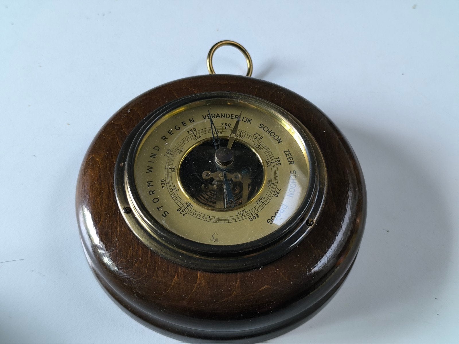 Vintage barometer, LUFFT, Audio, Tv en Foto, Weerstations en Barometers, Ophalen of Verzenden, Barometer