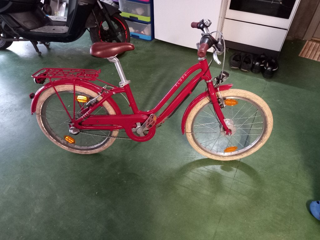 Mooie rode Elops fiets in goede staat, Enlèvement, Utilisé, Vitesses