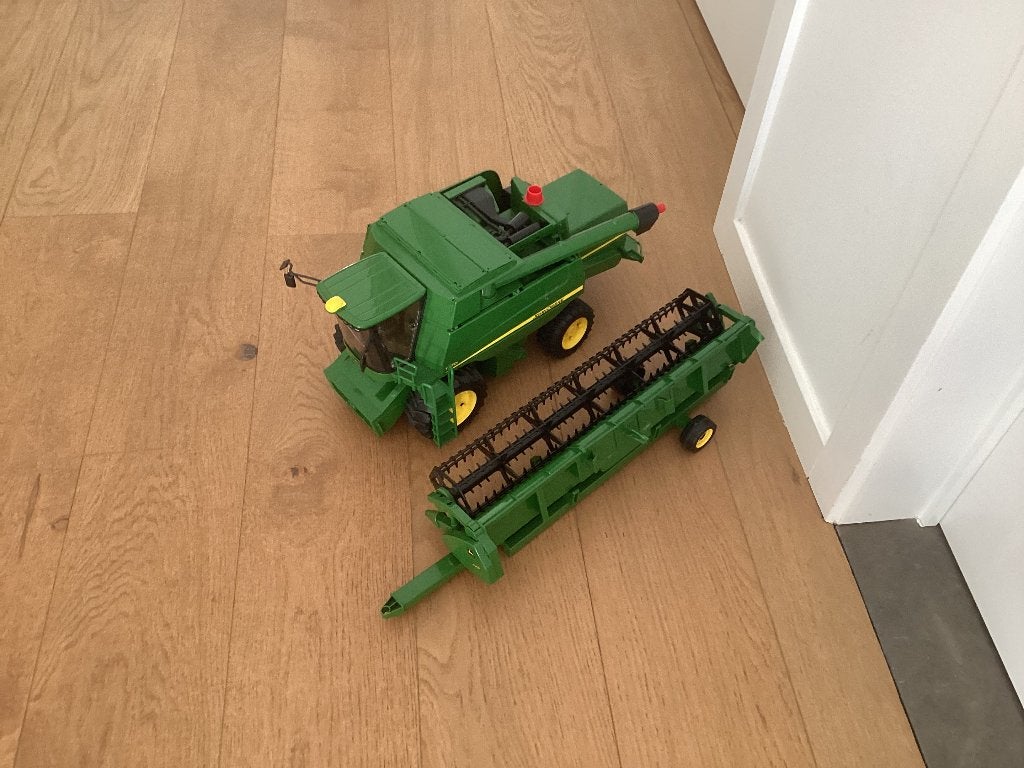 Bruder John deere pikdorser, Kinderen en Baby's, Speelgoed |Speelgoedvoertuigen, Ophalen, Gebruikt