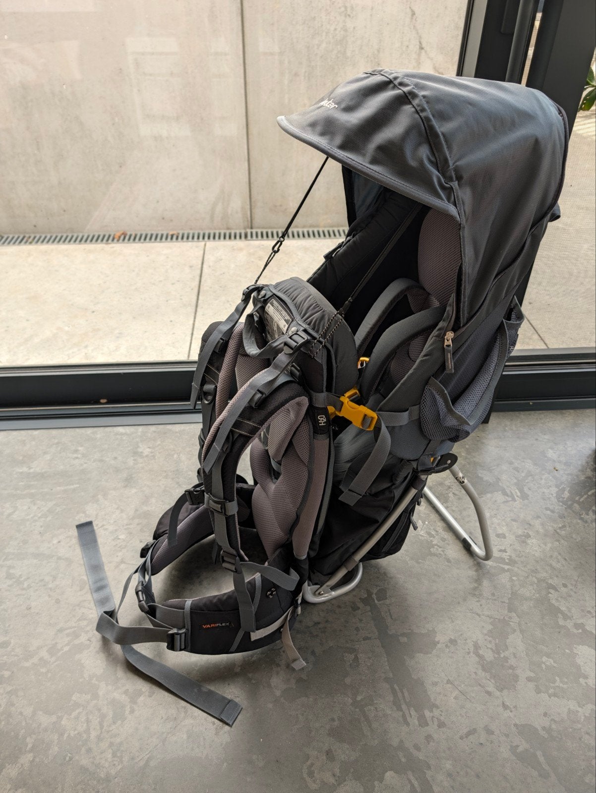 Kinderdrager Deuter, Kinderen en Baby's, Gebruikt, Rug, Draagzak, Ophalen