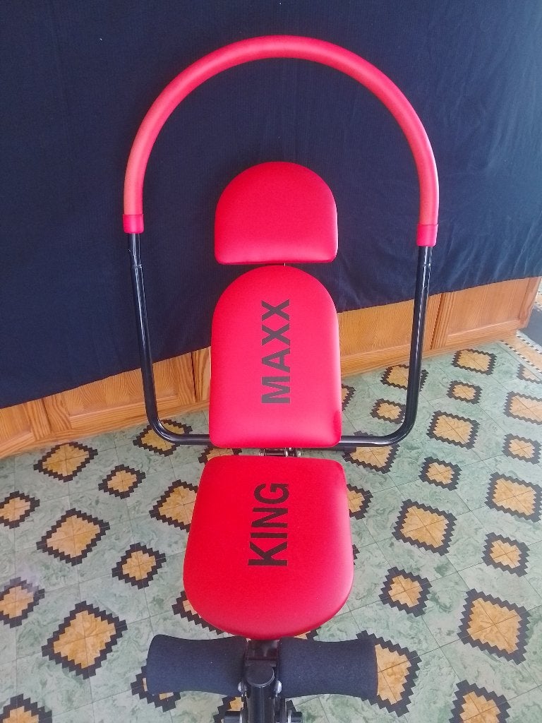 Kingmaxx verstelbare halterbank, Overige materialen, Benen, Krachtstation, Ophalen of Verzenden