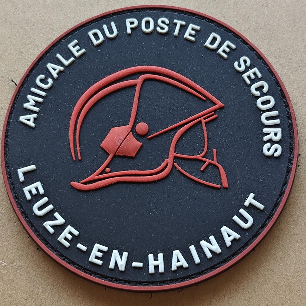 Brandweer Patch Leuze & Hainaut, Ophalen of Verzenden