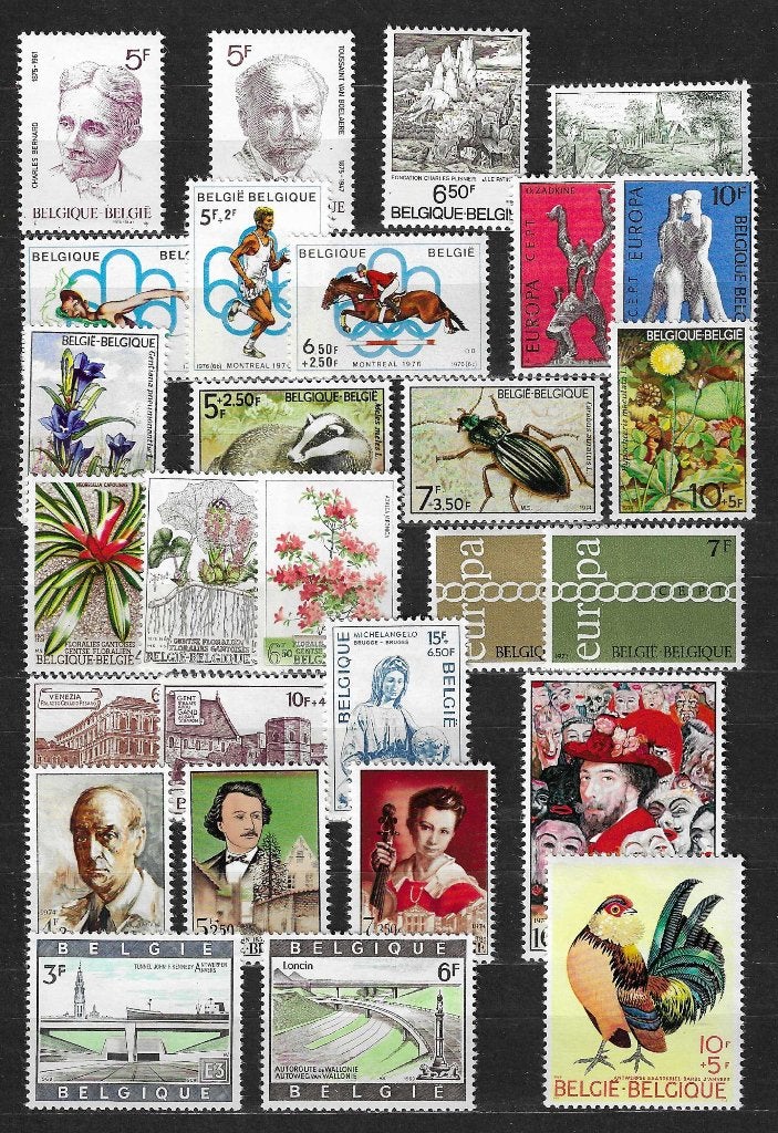 Série de timbres OPC Belgique Lot 2 **, Enlèvement ou Envoi, Non oblitéré, Neuf