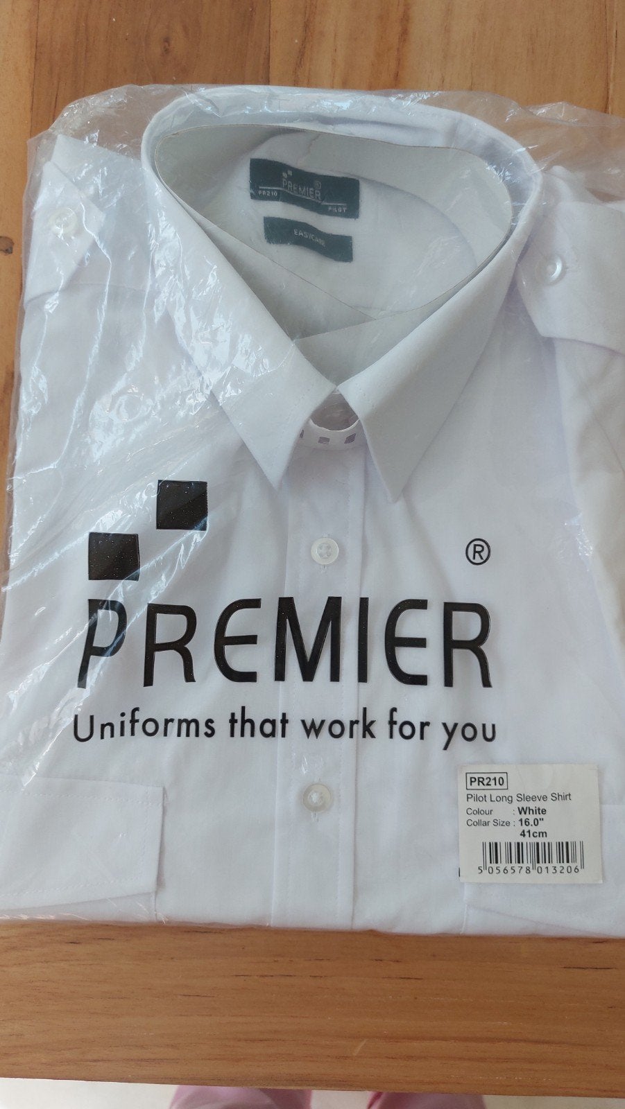 Pilot hemd/ zeevaartschool, Kleding | Heren, Overhemden, Premier, Wit, Nieuw, Ophalen of Verzenden