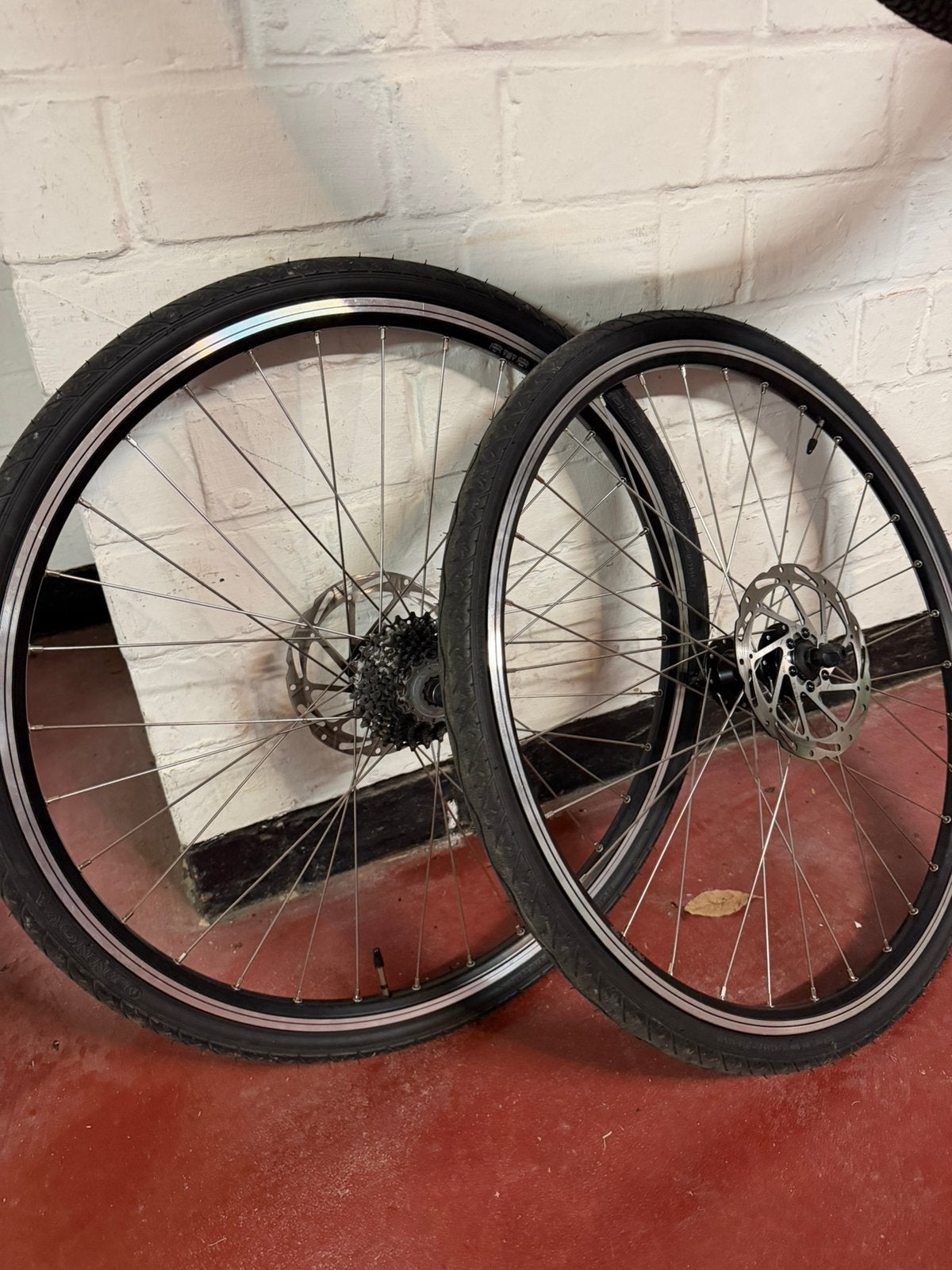 Reserveset 26nch race fiets wielen, Fietsen en Brommers, Ophalen, Zo goed als nieuw, Schijfrem, 26 inch of meer
