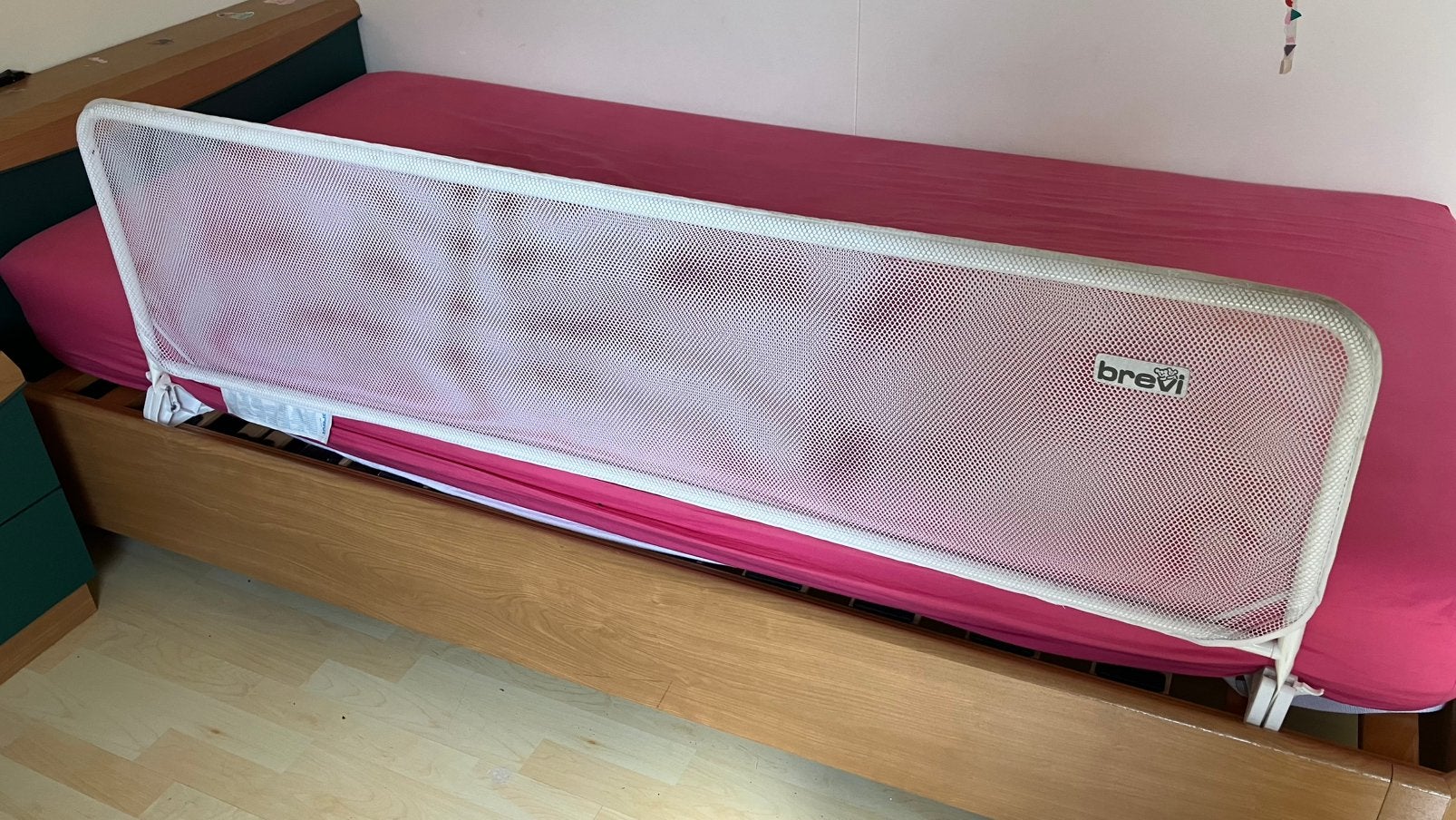 Bedrand, Kinderen en Baby's, Kinderkamer | Bedden, Ophalen, Zo goed als nieuw