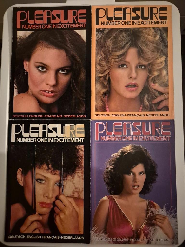 Lot van 4x Pleasure magazine (18+) voor de liefhebber, Boeken, Tijdschriften en Kranten, Ophalen of Verzenden