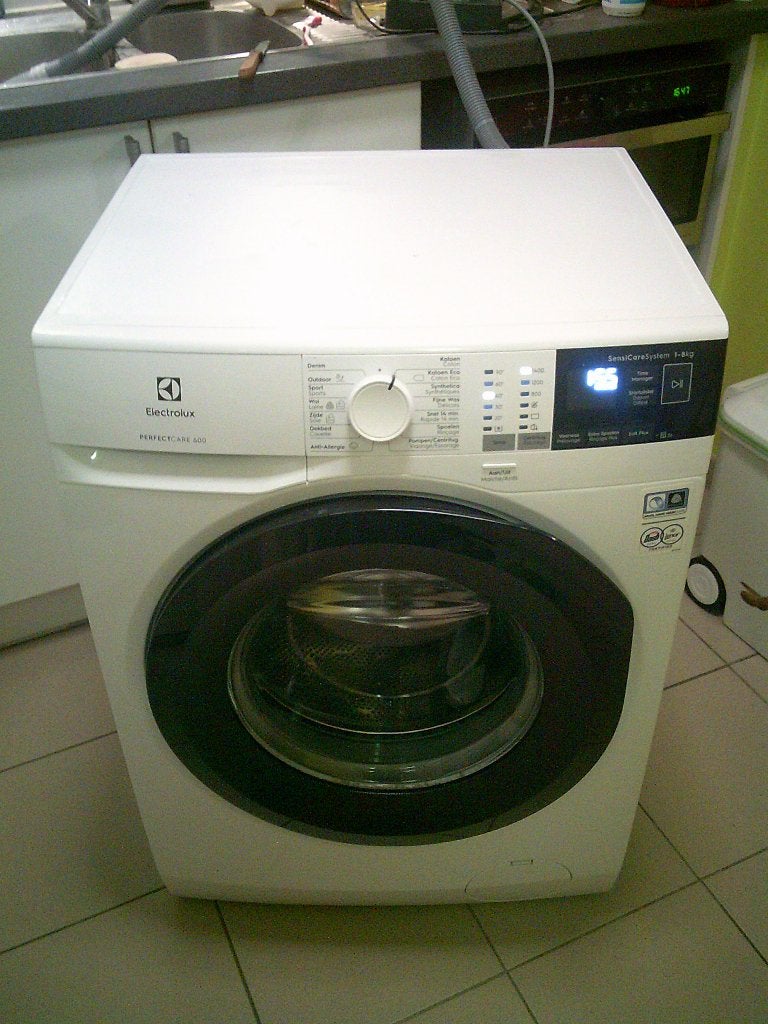 Wasmachine 8kg, Elektronische apparatuur, Ophalen, Energieklasse A of zuiniger