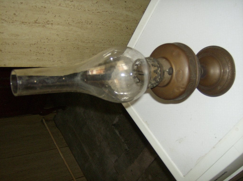 lamp, Ophalen, Gebruikt, Glas